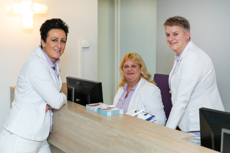 tandartspraktijk Veenendaal centrum - receptie Dental Clinics Veenendaal Scheepjeshof