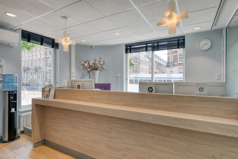 tandarts Amsterdam centrum – interieur Dental Clinics Amsterdam Reguliersgracht