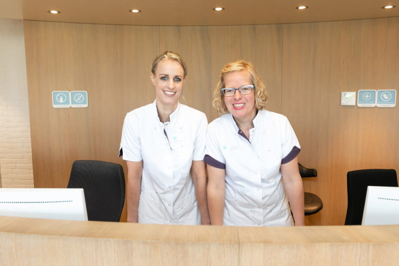 tandartspraktijk Leeuwarden Aldlân - receptie Dental Clinics Leeuwarden Aldlân