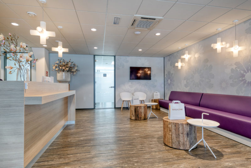tandartspraktijk Breda West - wachtkamer Dental Clinics Breda Belcrum Linie