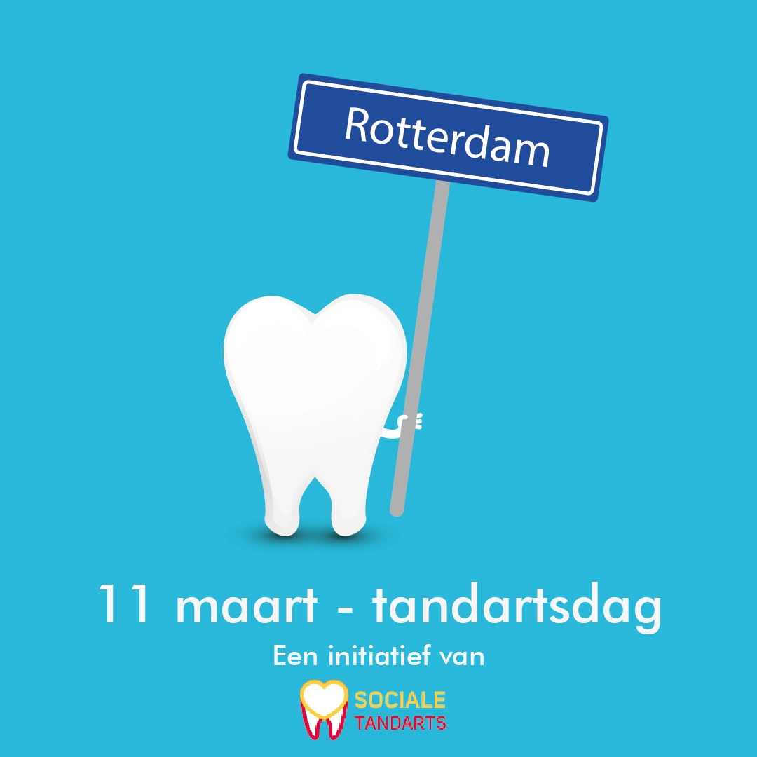 Tandartsdag Rotterdam 11 maart - geen geld voor de tandarts wij helpen je