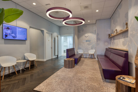 Wachtkamer van Dental Clinics Maastricht