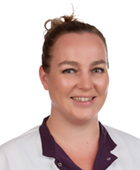 Portret van Justine Morsman Dental Clinics Hoorn