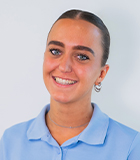 Portretfoto tandartsassistent Dominique Dental Clinics Lohmanlaan